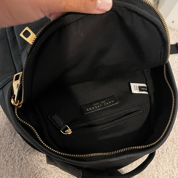 Marc Jacob’s black mini backpack